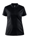 Craft Core Unify Polo Shirt W Black - Suomen Brodeeraus