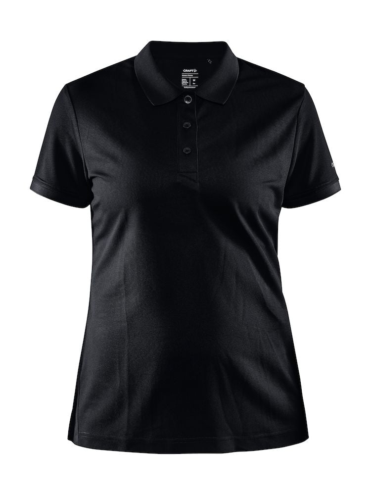 Craft Core Unify Polo Shirt W Black - Suomen Brodeeraus