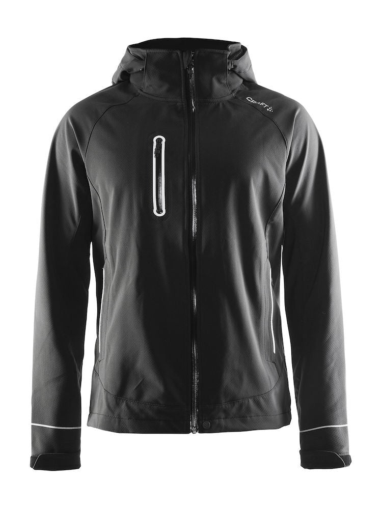 Craft Cortina Soft Shell jacket black - Suomen Brodeeraus
