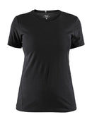 Craft Deft 2.0 Tee women Black - Suomen Brodeeraus