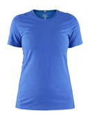 Craft Deft 2.0 Tee women Sweden blue - Suomen Brodeeraus