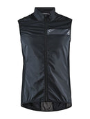 CRAFT ESSENCE LIGHT WIND VEST M Black - Suomen Brodeeraus