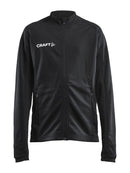 Craft Evolve Full Zip JR Black - Suomen Brodeeraus