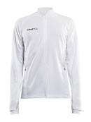 Craft Evolve Full Zip M White - Suomen Brodeeraus