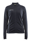Craft Evolve Full Zip W Asphalt - Suomen Brodeeraus