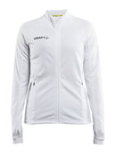 Craft Evolve Full Zip W White - Suomen Brodeeraus