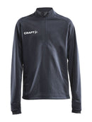 Craft Evolve Halfzip JR Asphalt - Suomen Brodeeraus