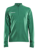 Craft Evolve Halfzip M Team green - Suomen Brodeeraus