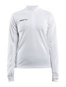 Craft Evolve Halfzip W White - Suomen Brodeeraus