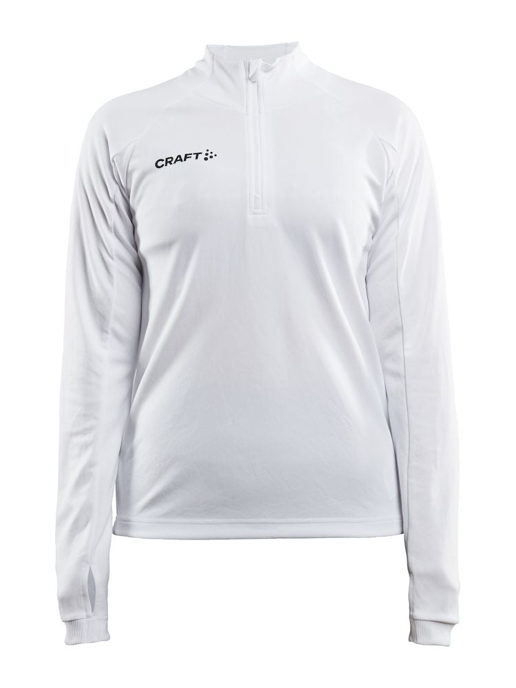 Craft Evolve Halfzip W White - Suomen Brodeeraus