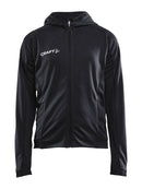 Craft Evolve Hood Jacket JR Black - Suomen Brodeeraus