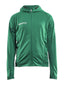 Craft Evolve Hood Jacket JR Team green - Suomen Brodeeraus