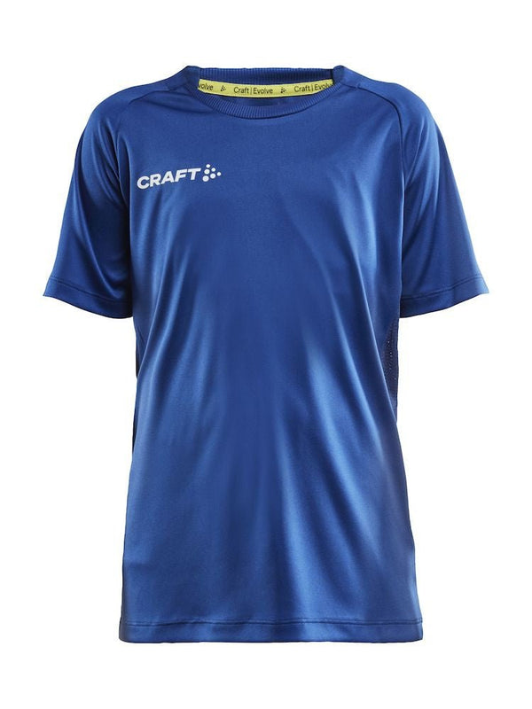 Craft Evolve Tee JR Cobolt - Suomen Brodeeraus