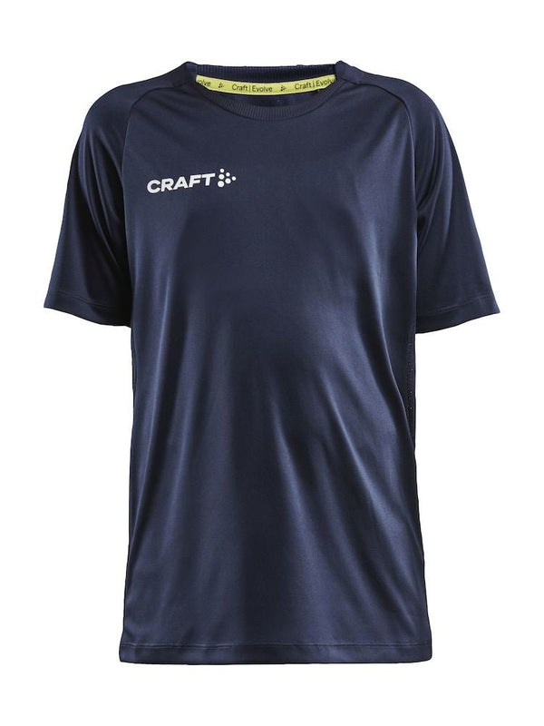 Craft Evolve Tee JR Navy - Suomen Brodeeraus