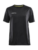Craft Evolve Tee M Black - Suomen Brodeeraus