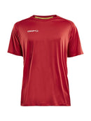 Craft Evolve Tee M Bright red - Suomen Brodeeraus