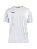 Craft Evolve Tee M White - Suomen Brodeeraus