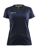 Craft Evolve Tee W Navy - Suomen Brodeeraus