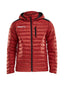 Craft Isolate Jacket men Bright red - Suomen Brodeeraus