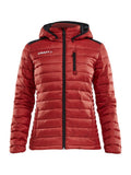 Craft Isolate Jacket women Bright red - Suomen Brodeeraus