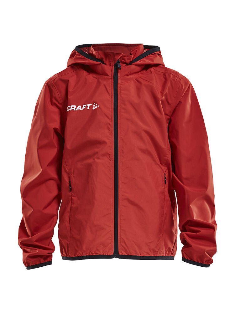 Craft Jacket Rain JR Bright red | Suomen Brodeeraus