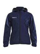 Craft Jacket Rain women Navy - Suomen Brodeeraus