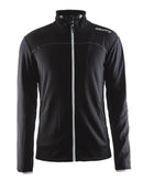 Craft Leisure Jacket black/platin - Suomen Brodeeraus