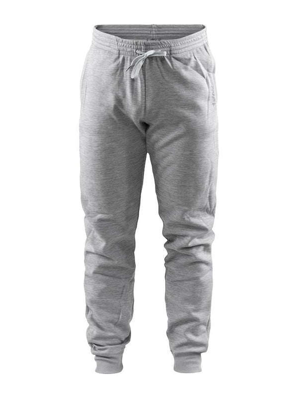 Craft Leisure Sweatpants Grey mel - Suomen Brodeeraus