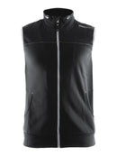 Craft Leisure Vest black/platin - Suomen Brodeeraus