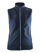 Craft Leisure Vest women dark navy - Suomen Brodeeraus