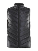 Craft Light Down Vest BLACK - Suomen Brodeeraus