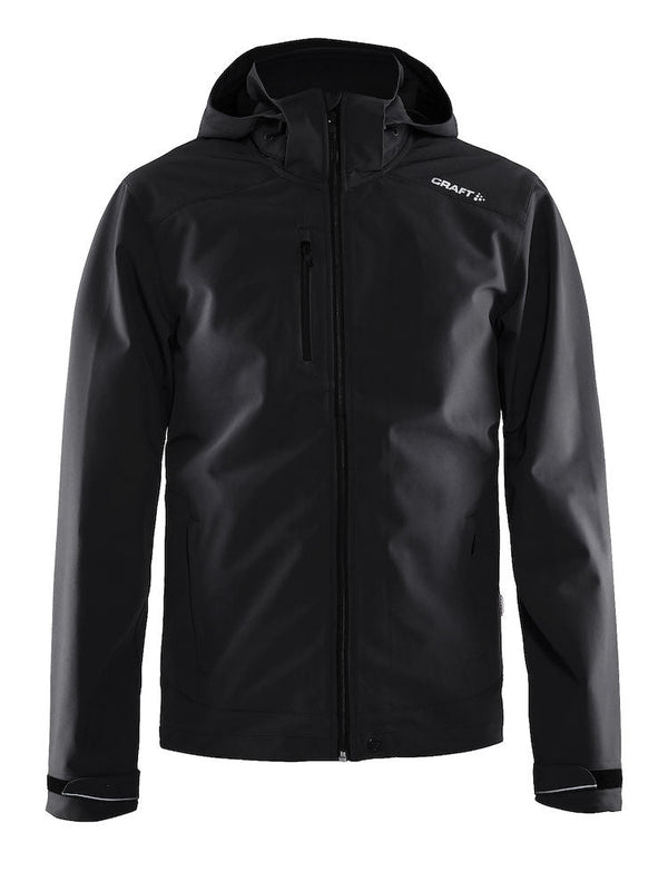 Craft Light Softshell jacket men black - Suomen Brodeeraus