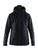 Craft Mountain Padded Jacket Black mel - Suomen Brodeeraus