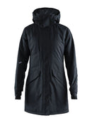 Craft Mountain Padded Parka women Black mel - Suomen Brodeeraus