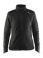 Craft Noble zip jacket fleece wome black/platin - Suomen Brodeeraus