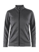 Craft Noble Zip Jacket women drk grey mel - Suomen Brodeeraus