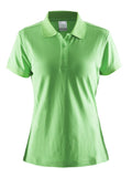 Craft Polo Shirt Pique Classic women Craft green - Suomen Brodeeraus