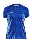 Craft Pro Control Button Jersey W Cobolt/white - Suomen Brodeeraus
