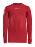 Craft Pro Control Compression Longs Bright red - Suomen Brodeeraus