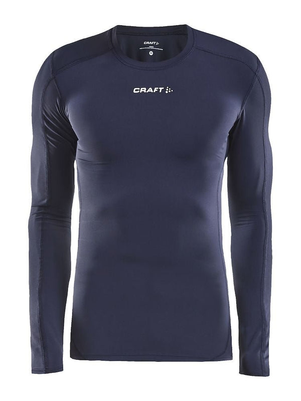 Craft Pro Control Compression Longsleeve Navy - Suomen Brodeeraus