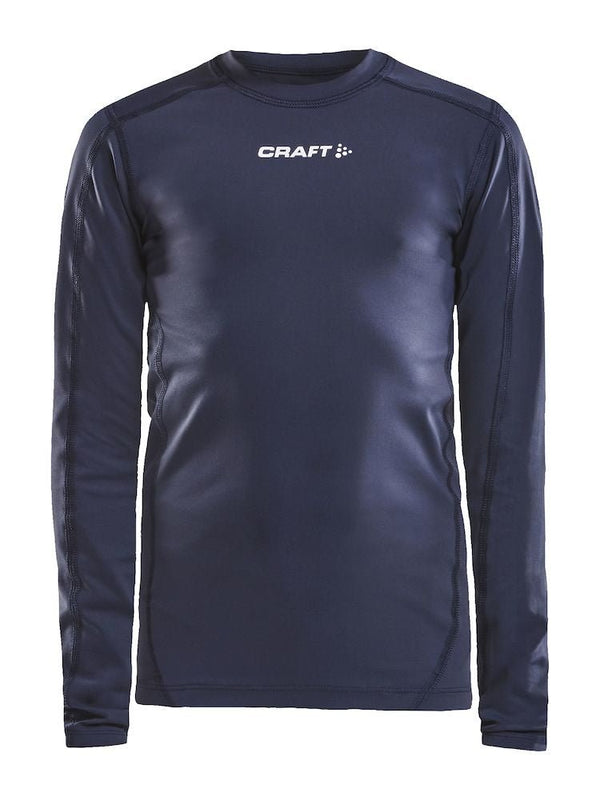 Craft Pro Control Compression Longsleeve Navy - Suomen Brodeeraus