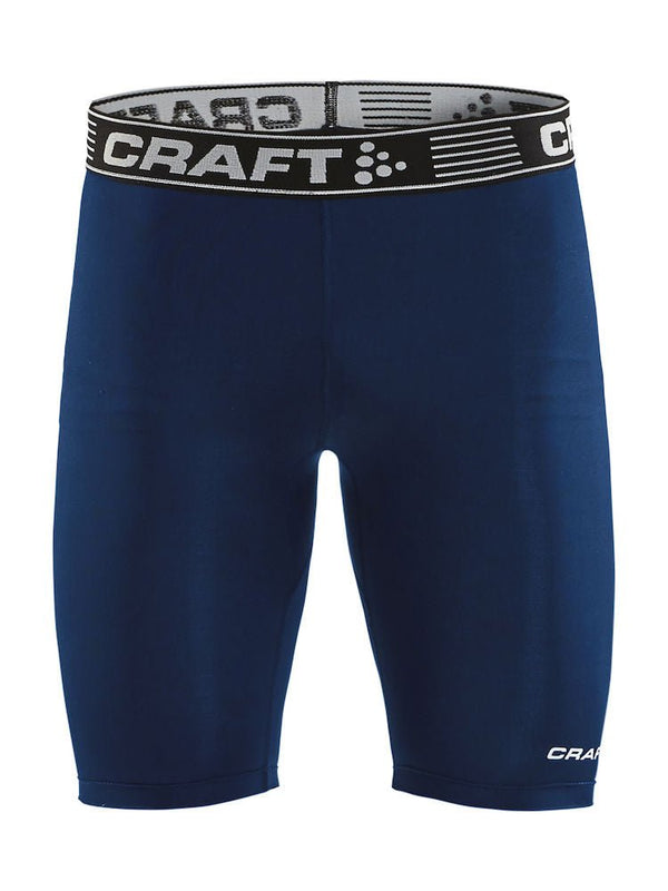 Craft Pro Control Compression Short Tights Navy - Suomen Brodeeraus