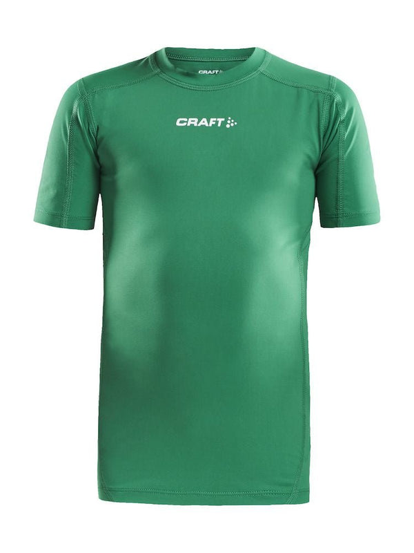 Craft Pro Control Compression Tee J Team green - Suomen Brodeeraus