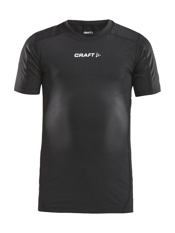 Craft Pro Control Compression Tee JR Black - Suomen Brodeeraus