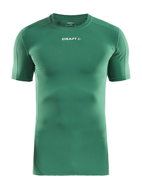 Craft Pro Control Compression Tee Team green - Suomen Brodeeraus