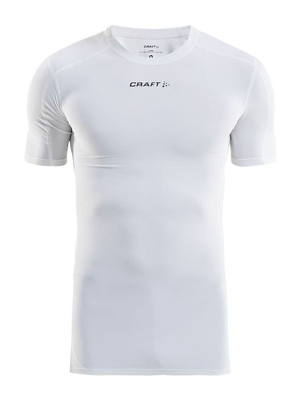 Craft Pro Control Compression Tee White - Suomen Brodeeraus