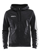 Craft Pro Control Hood Jacket Black/white - Suomen Brodeeraus