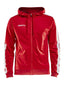 Craft Pro Control Hood Jacket Red/white - Suomen Brodeeraus