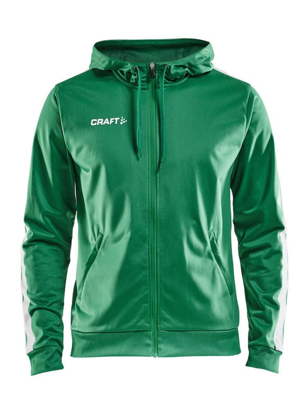 Craft Pro Control Hood Jacket T green/whit - Suomen Brodeeraus