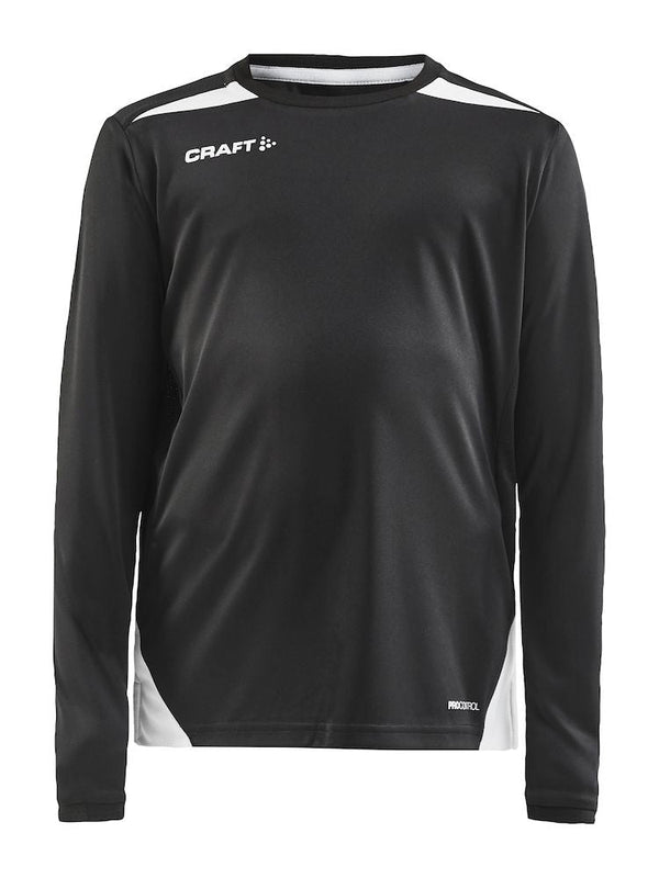 Craft PRO CONTROL IMPACT LS TEE J Black/white - Suomen Brodeeraus